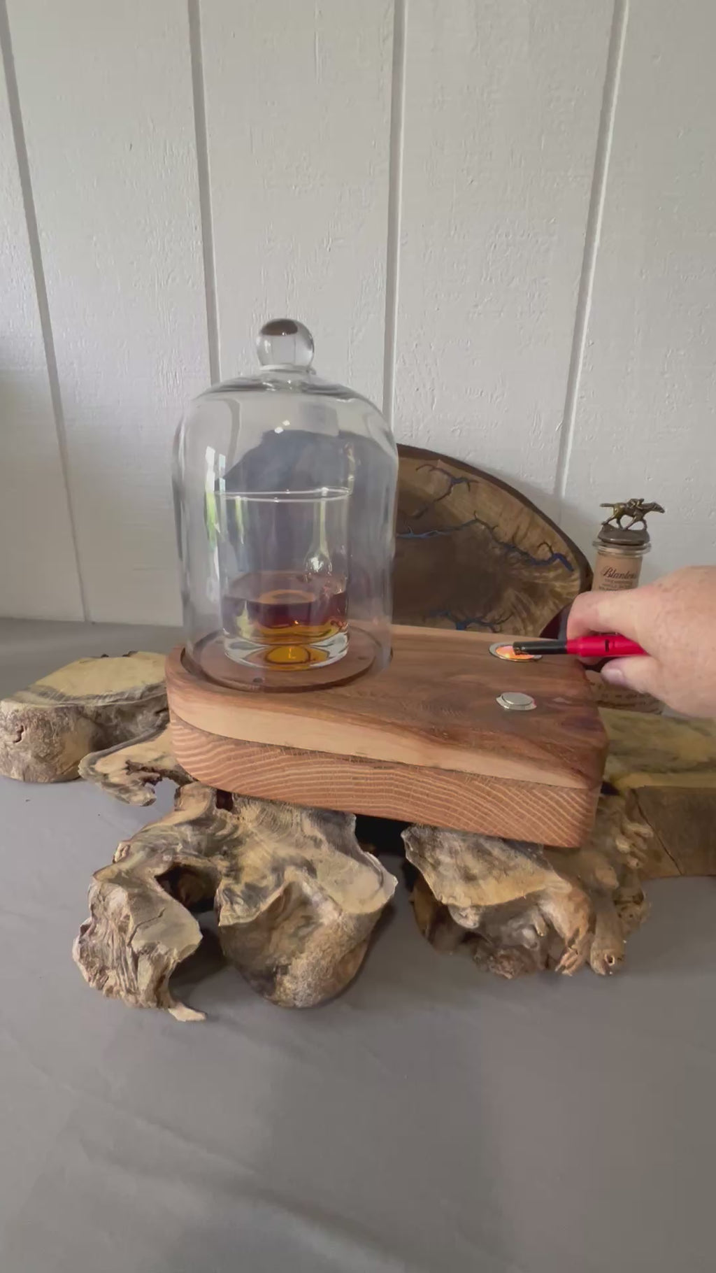 Hardwood Whiskey smoker