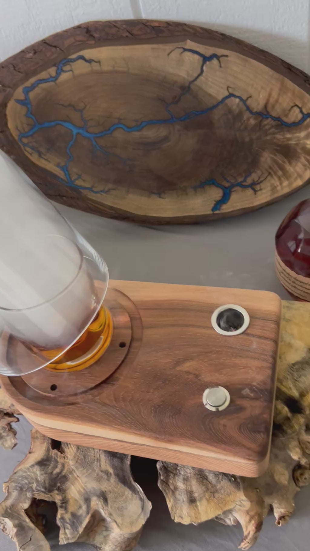Hardwood Whiskey smoker
