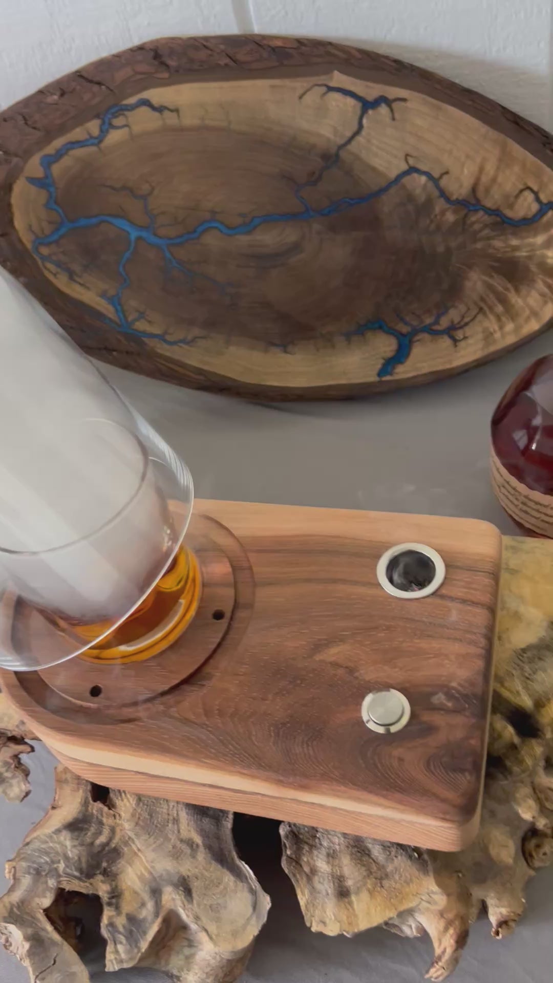 Hardwood Whiskey smoker